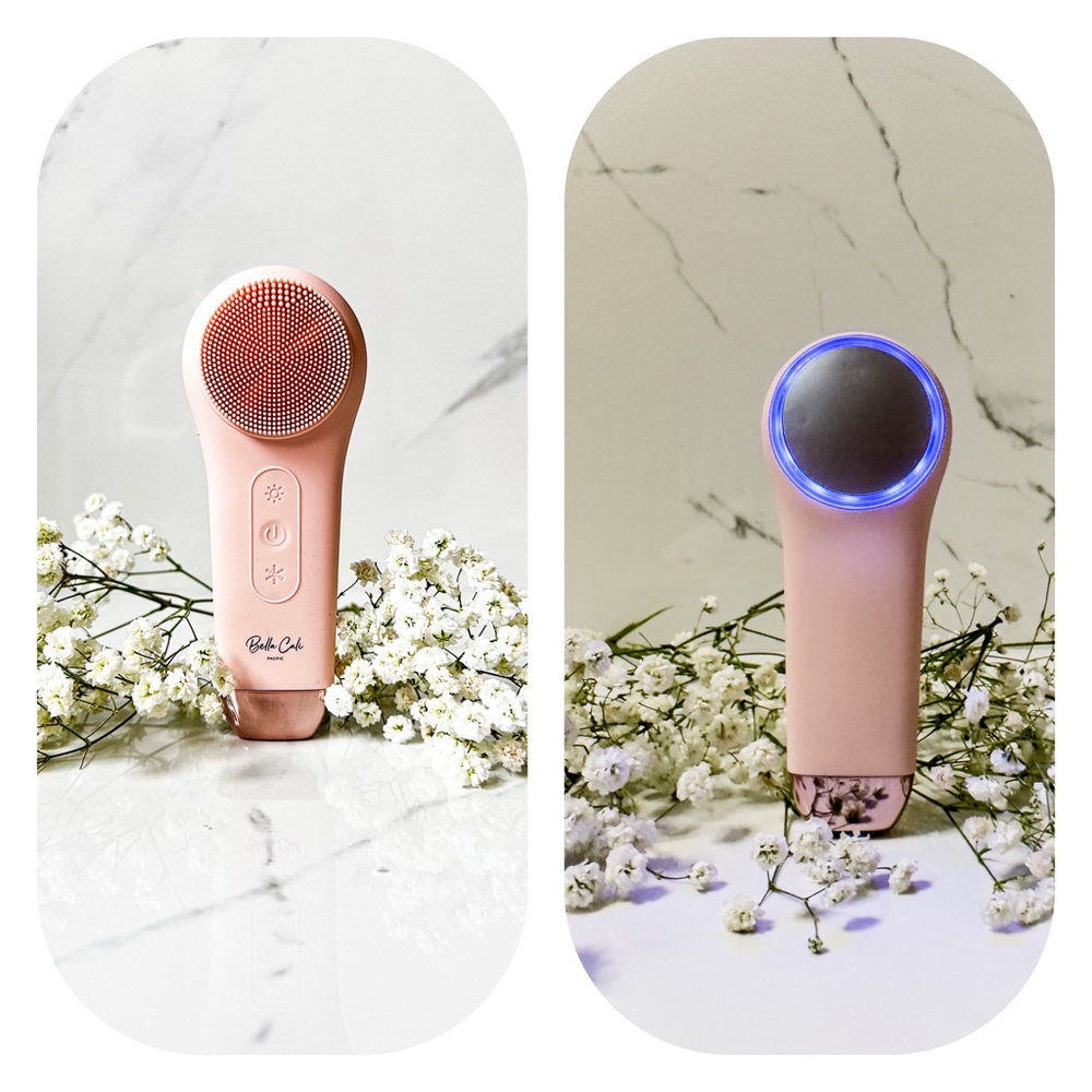 Clean Vibe 2-in-1 Silicone Facial Cleansing Device